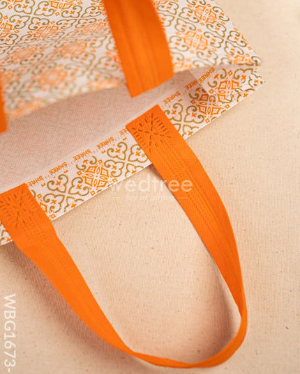 Non Woven Printed Bag - 11x10 inch - WBG1673-2 Shopping Bags