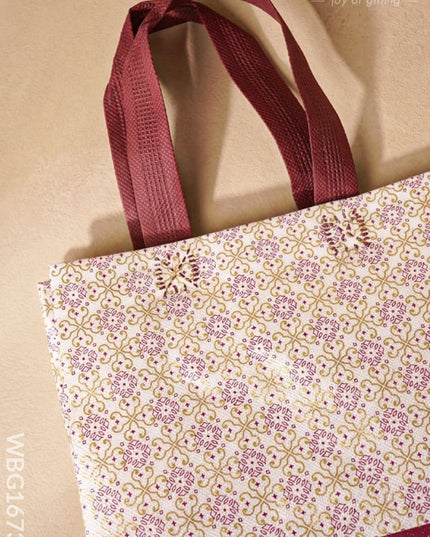 Non Woven Printed Bag - 11x9 inch - WBG1673-2 - Non-Woven Bags