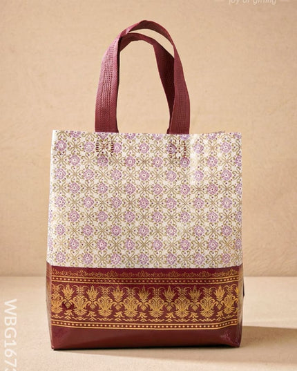 Non Woven Printed Bag - 11x9 inch - WBG1673-2 - Non-Woven Bags