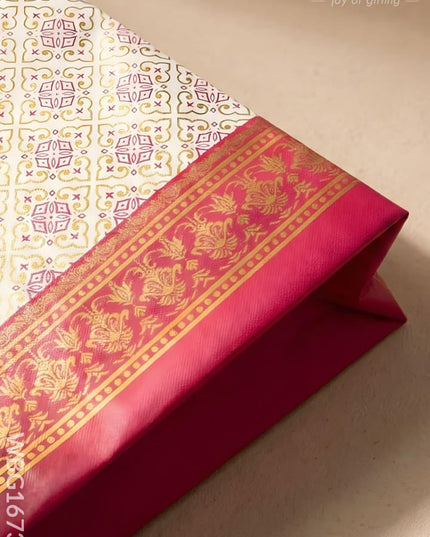 Non Woven Printed Bag - 16x12 inch - WBG1673-3 - Non-Woven Bags