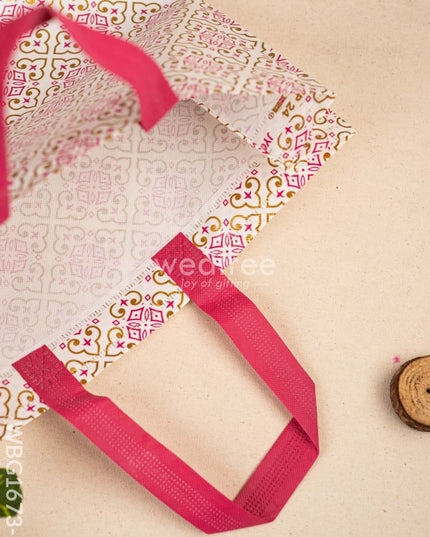 Non Woven Printed Bag - 16x13 inch - WBG1673-3 Shopping Bags