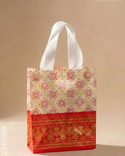 Non Woven Printed Bag - 8x6 inch - WBG1673-1 - Non-Woven Bags