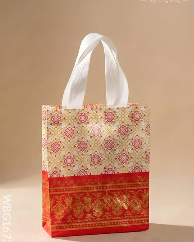 Non Woven Printed Bag - 8x6 inch - WBG1673-1 - Non-Woven Bags