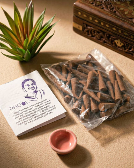 Organic Aromatic Incense Cones - WL1656 - Eco-Friendly RG