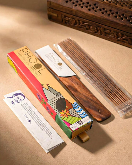 Organic Incense Sticks with Holder - WL1657 - Eco-Friendly RG