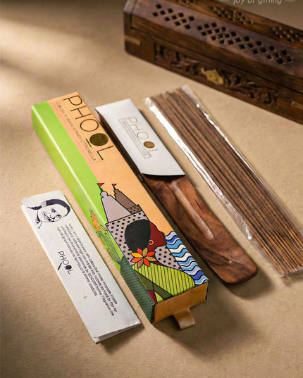 Organic Incense Sticks with Holder - WL1657 - Eco-Friendly RG