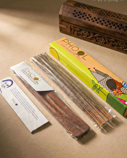 Organic Incense Sticks with Holder - WL1657 - Eco-Friendly RG