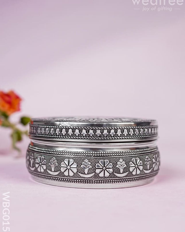 Oxidised Box - 5Inches - WBG0153 Utensils RG