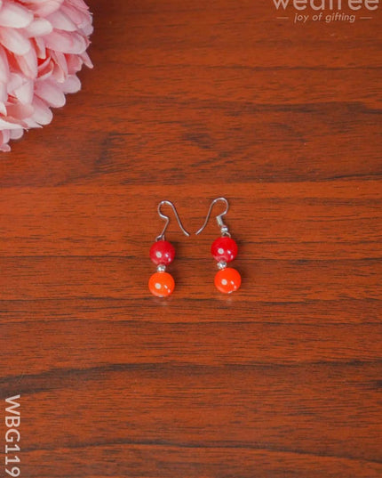 Oxidized Colour Stone Necklace Set - Wbg1199 Kids Return Gifts