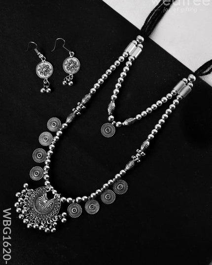 Oxidized Jewellery with Earrings - WBG1620 Add-ons