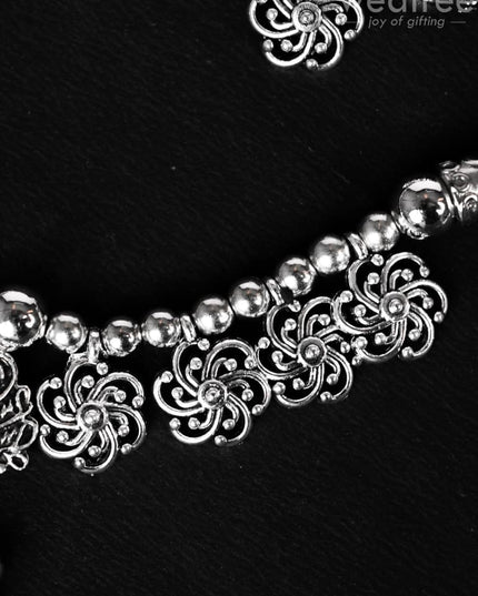 Oxidized Jewellery with Earrings - WBG1620 Add-ons