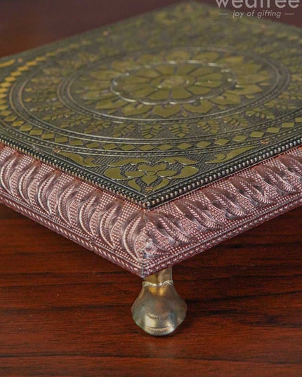 Oxidized Manai - Wl3286 Meenakari