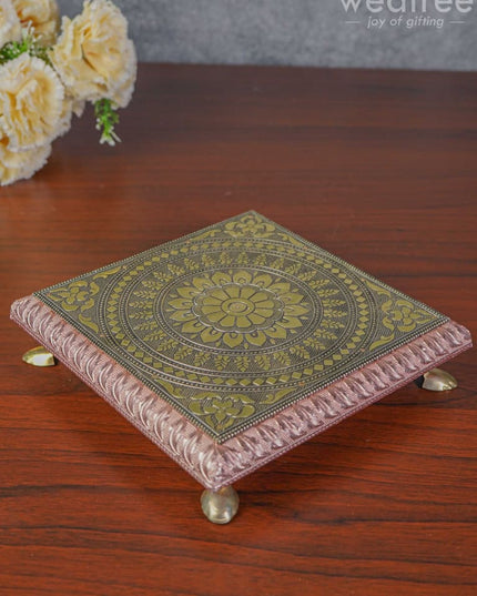 Oxidized Manai - Wl3286 Meenakari