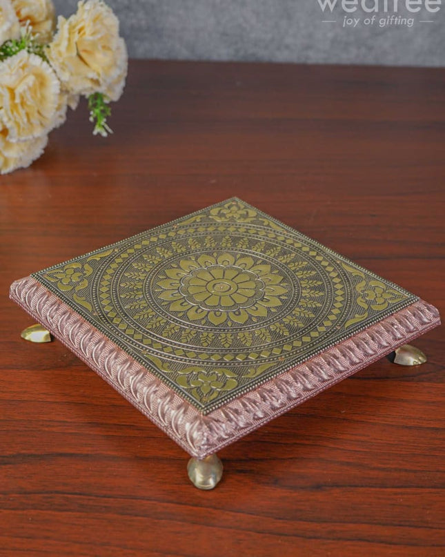 Oxidized Manai - Wl3286 Meenakari