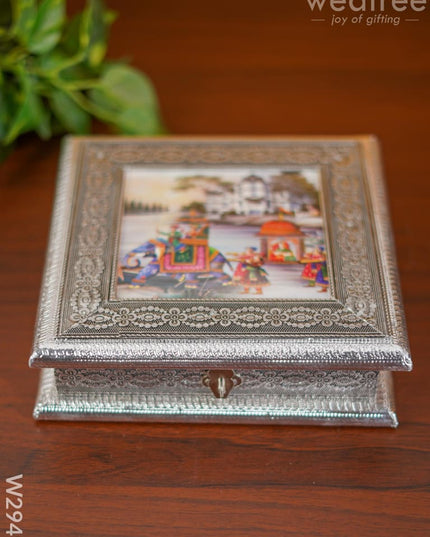 Oxidized Photo Box - 8X8 W2949 Dry Fruit