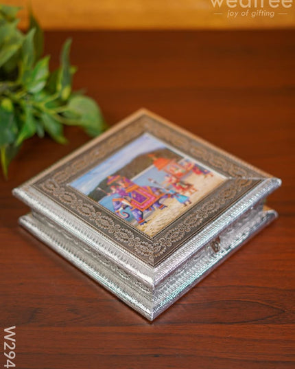 Oxidized Photo Box - 8X8 W2949 Dry Fruit