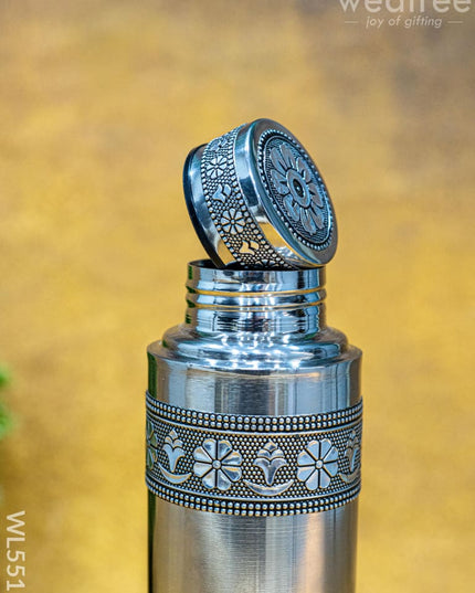 Oxidized Water Bottle - 1000 ML - 10 inch - WL5511 - Bottles & mugs