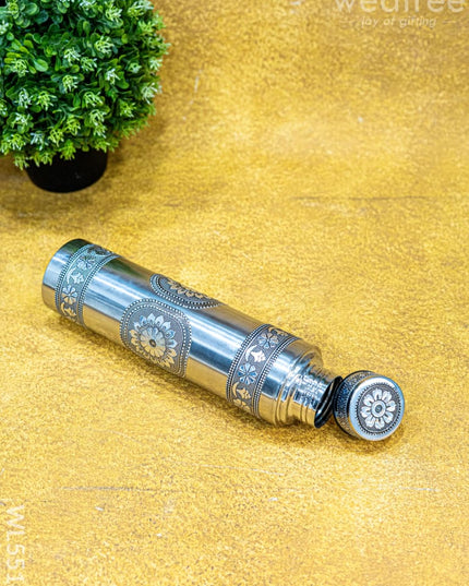 Oxidized Water Bottle - 1000 ML - 10 inch - WL5511 - Bottles & mugs