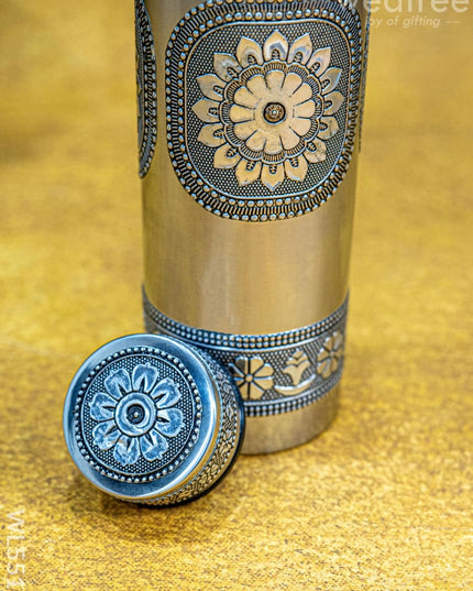 Oxidized Water Bottle - 1000 ML - 10 inch - WL5511 - Bottles & mugs