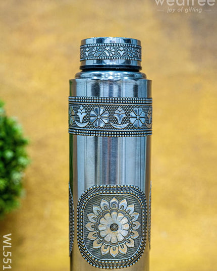 Oxidized Water Bottle - 1000 ML - 10 inch - WL5511 - Bottles & mugs