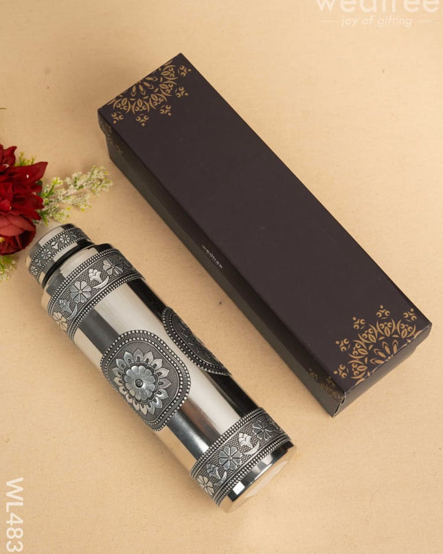 Oxidized Water Bottle - 9 inch - WL4831 Bottles & mugs