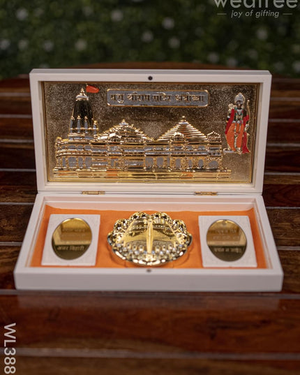 Paduka Prayer Box - Ram Lalla Wl3881
