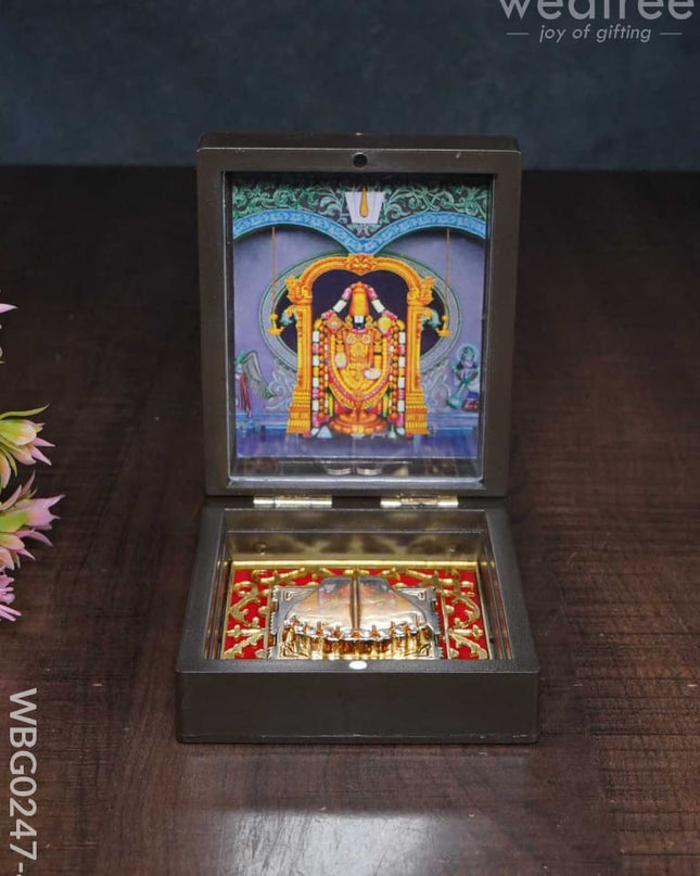 Paduka Prayer Box (Mini) - Wbg0247 Tirupati Balaji