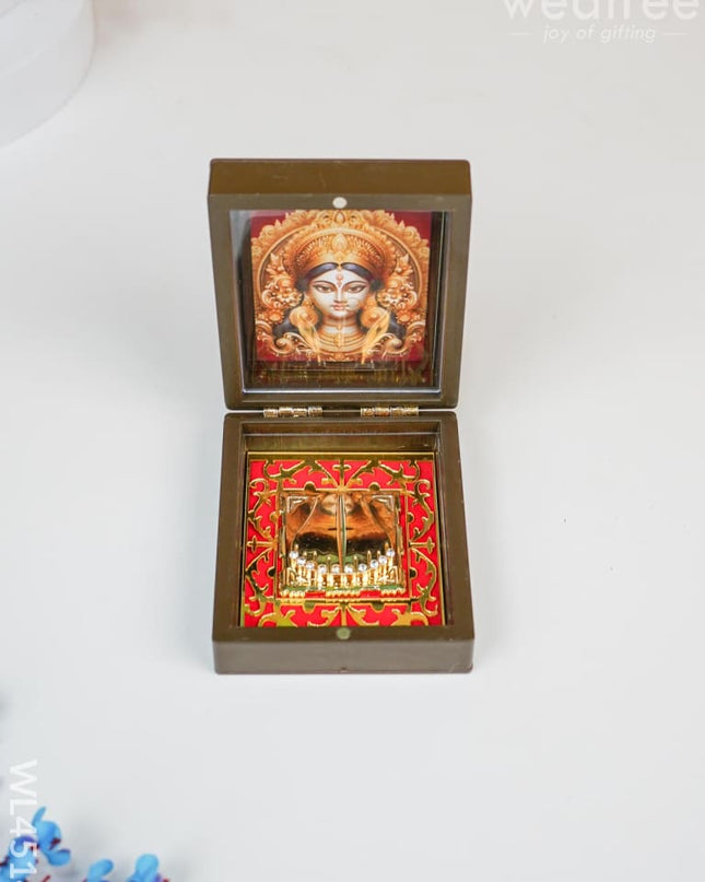 Paduka Prayer Box (Small) - Durga Wl4514