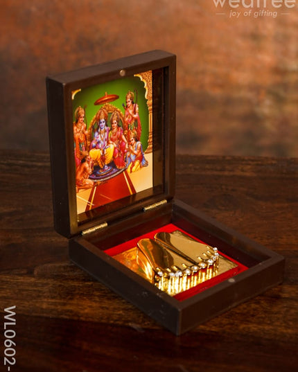 Paduka Prayer Box (Small) - Wl0602