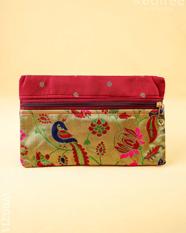 Paithani Design Purse - 5 inch - WBG2112 - Clutches & Purses
