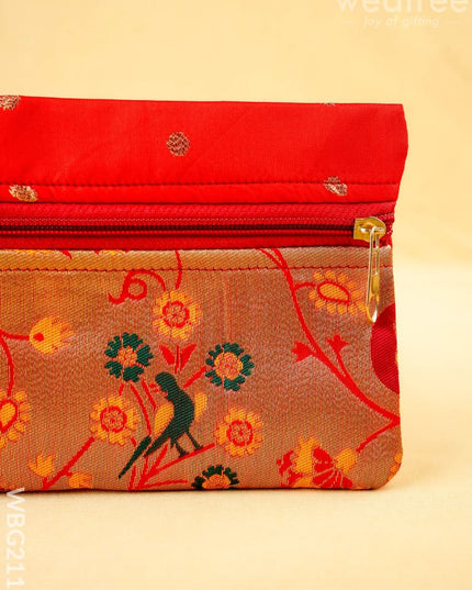 Paithani Design Purse - 5 inch - WBG2112 - Clutches & Purses