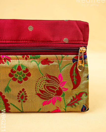 Paithani Design Purse - 5 inch - WBG2112 - Clutches & Purses