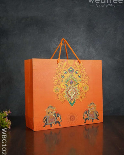 Palanquin Design Paper Bag - Wbg1024 Bags