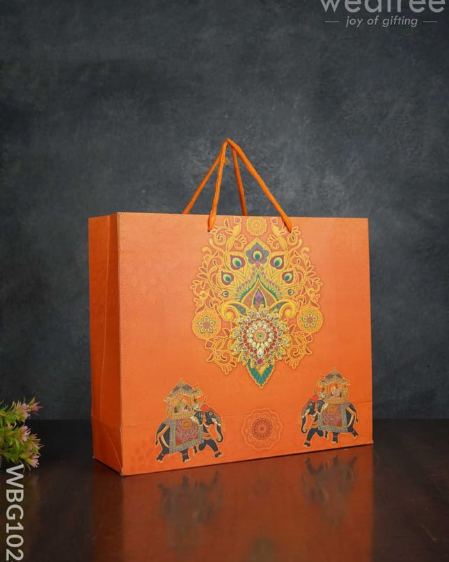 Palanquin Design Paper Bag - Wbg1024 Bags