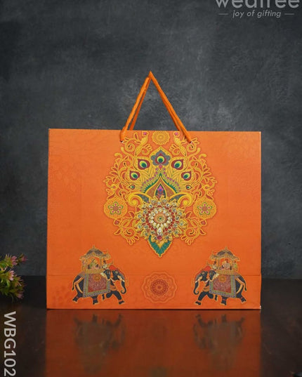 Palanquin Design Paper Bag - Wbg1024 Bags