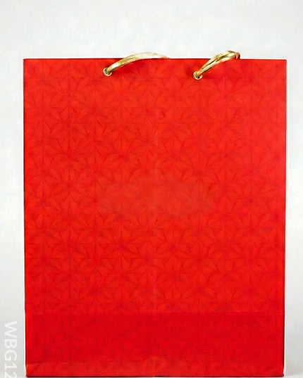 Paper Bag with Leaf Design - WBG1275 - Paper Bags