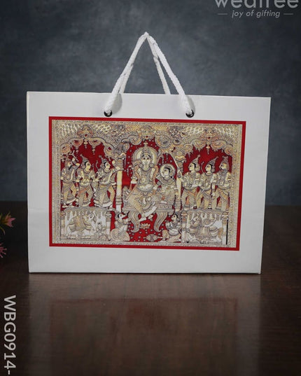Paper Bags Printed With Ram Darbar - Wbg0914-6