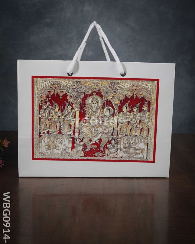 Paper Bags Printed With Ram Darbar - Wbg0914-6