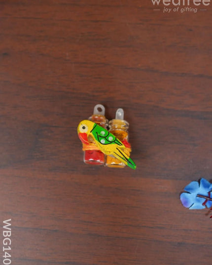 Parrot Haldi Kumkum Set - Wbg1407 Fancy Holder Rg