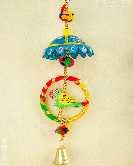Parrot Thoran with Bell - Set of 2 - 15 inch - WBG2011 - Thorans RG