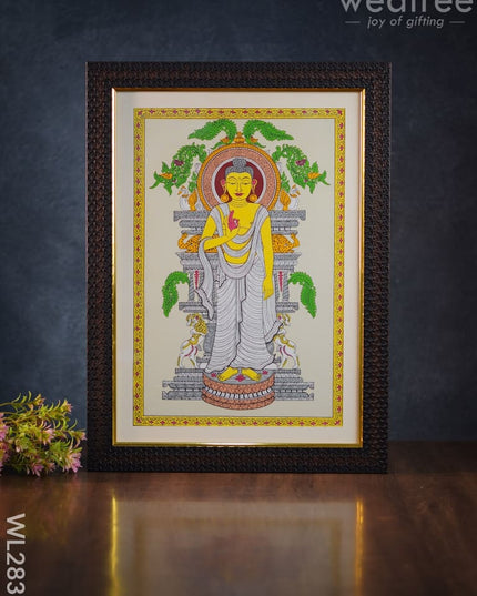 Pattachitra Painting Buddha - 18 X 12 Wl2837 Paintings
