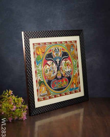 Pattachitra Painting Dasavathar - 12 X 11 Wl2834 Paintings