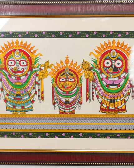Pattachitra Painting Lord Jagannath Darbar - Wl2862 Paintings