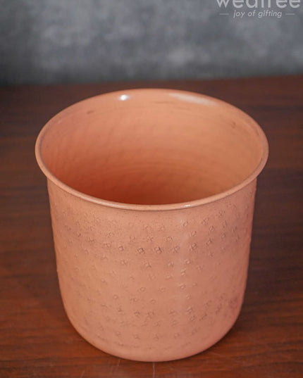 Peach Planter Pot & Stand - Wl3231 Planters