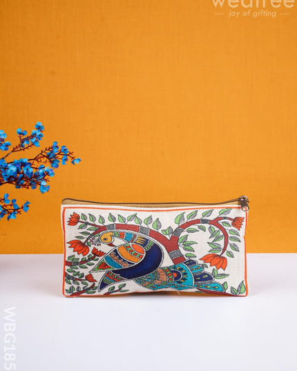 Peacock Design Purse - 4 inch - WBG1856 - Clutches & Purses