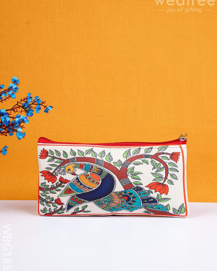 Peacock Design Purse - 4 inch - WBG1856 - Clutches & Purses
