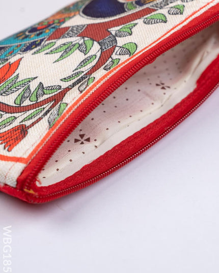 Peacock Design Purse - 4 inch - WBG1856 - Clutches & Purses