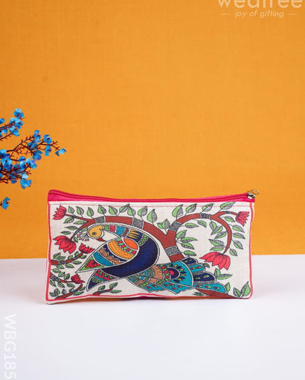 Peacock Design Purse - 4 inch - WBG1856 - Clutches & Purses