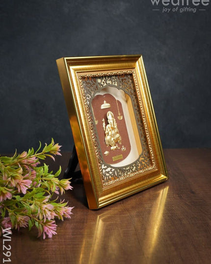 Photo Frame Gold Plated - Ganesha Wl2918 Wall Hanging Frames