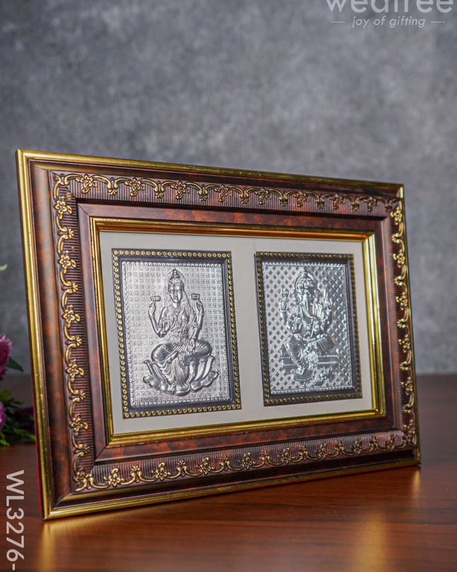 Photoframe Silver Plated - Lakshmi Ganesha Wl3276-2 German Photo Frame